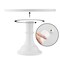 Last Confection Round Cake Stand, 11" Melamine Dessert Table Display for Birthdays, Holidays, Weddings